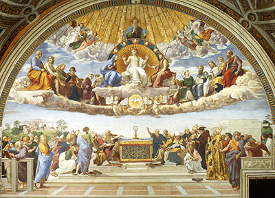 Disputation of the Holy Sacrament Raphael